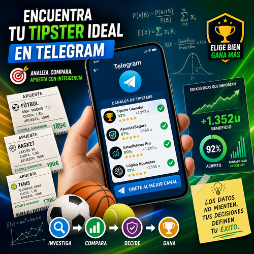 Tipster Telegram: consejos para elegir el canal adecuado