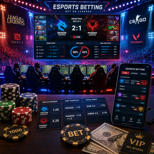 Pronósticos de eSports: cómo estudiar estadísticas de jugadores